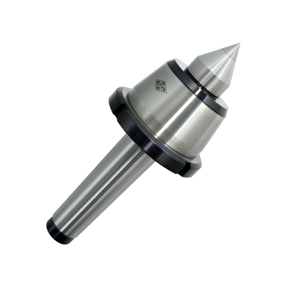 Carbide CNC Live Center with Draw-off Nut MT2 – 2BNNC (#022002)